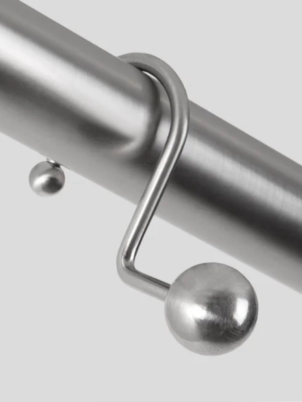 Better Homes & Gardens Metal Ball Shower Curtain Hooks, Set of 12